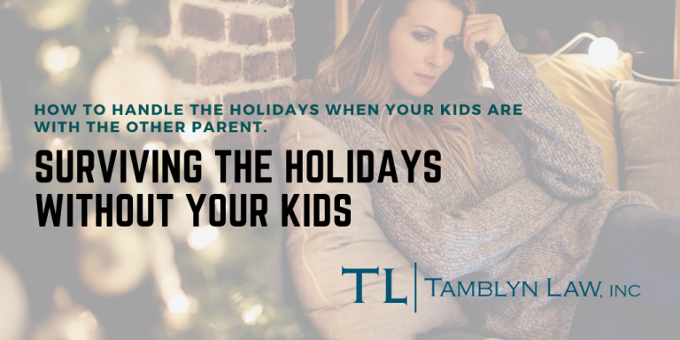 Surviving the Holidays without Your Kids